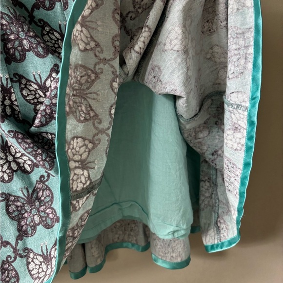 Y2K Butterfly Midi Ruffle Skirt - Picture 5 of 11